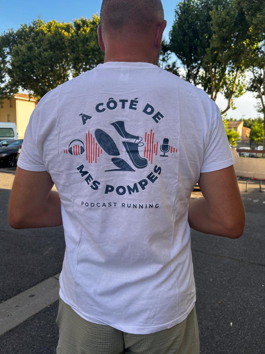 Le t-shirt À Côté de Mes Pompes, podcast running